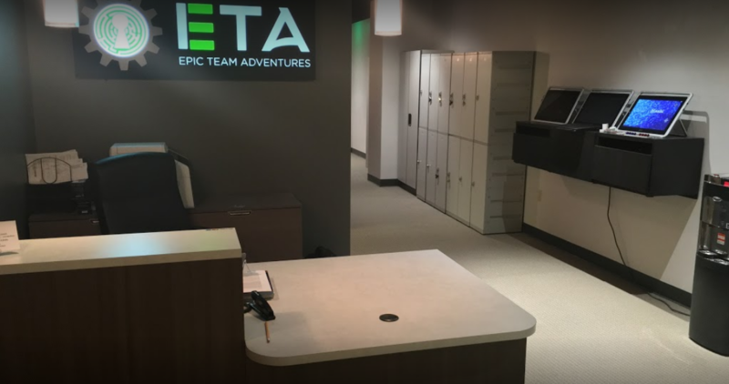 Your epic adventure will start right after you enter the hall! Epic Adventures lobby in Seattle